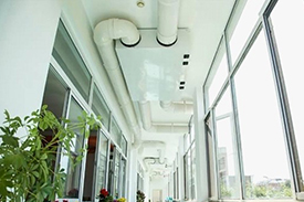 Key points of installation orientation of ceiling type fresh air system